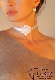 Halsketten OSE by Luxxa SONIA GUIPURE COLLAR